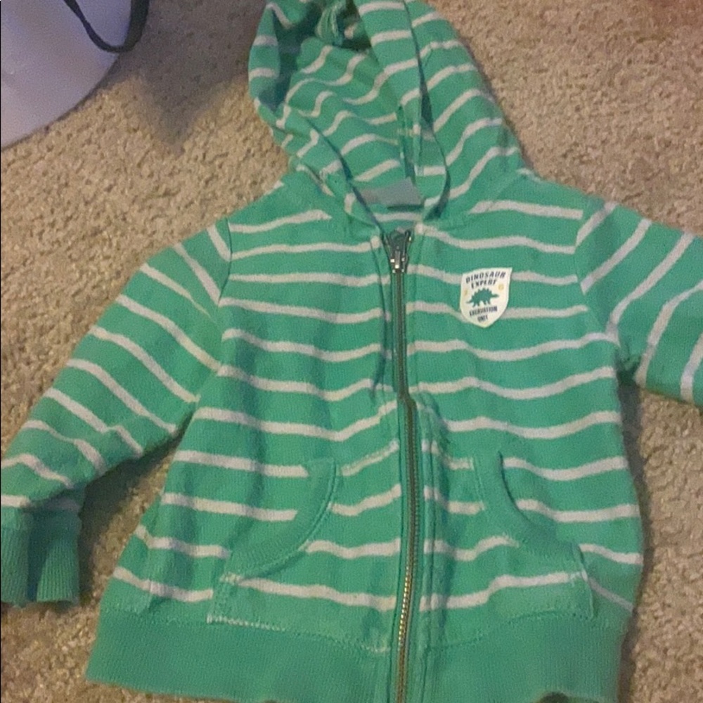 Carter’s zip up hoodie boys 18 months